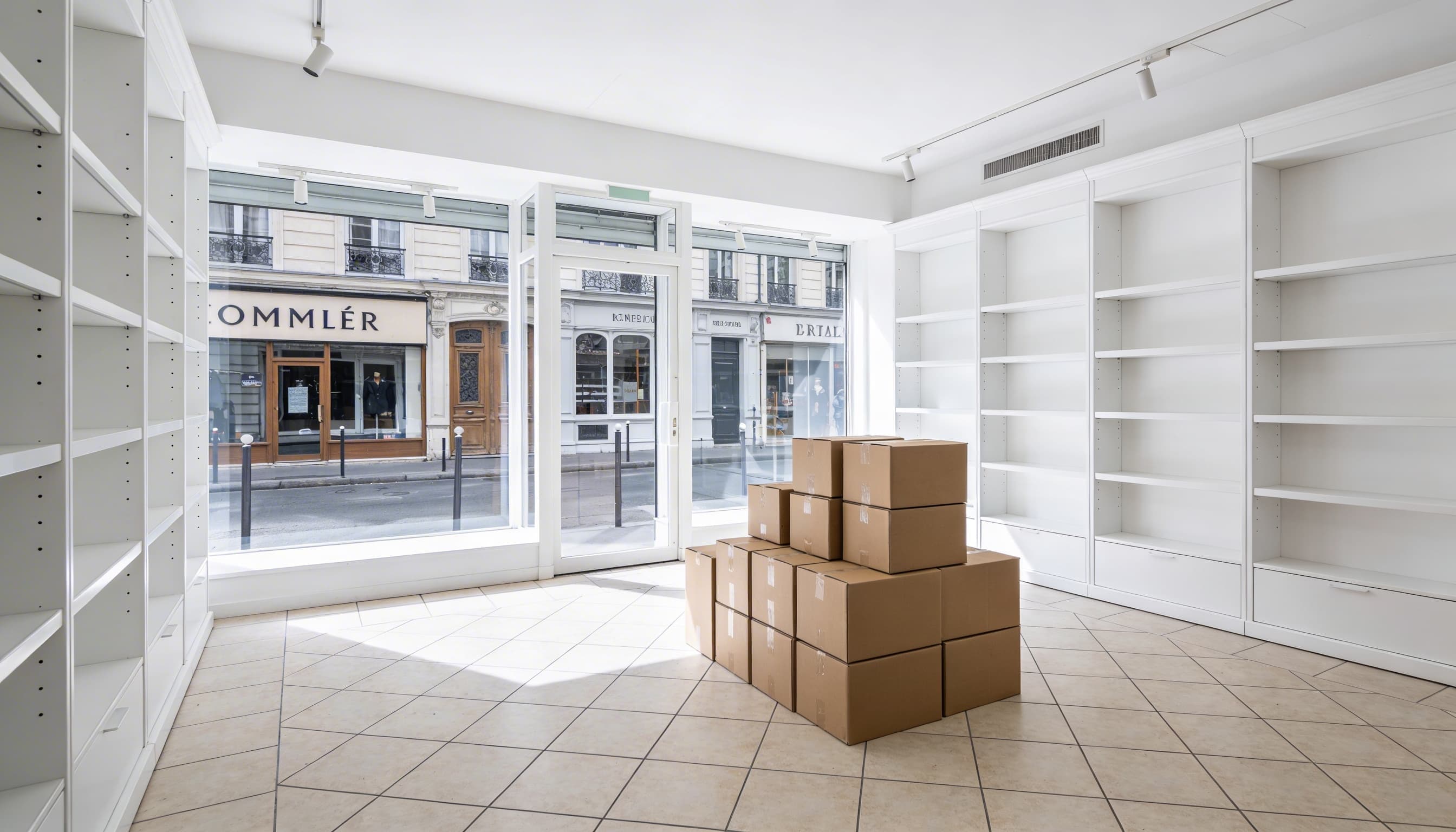 Débarras de commerce et local commercial en Île-de-France — Le Débarras Parisien